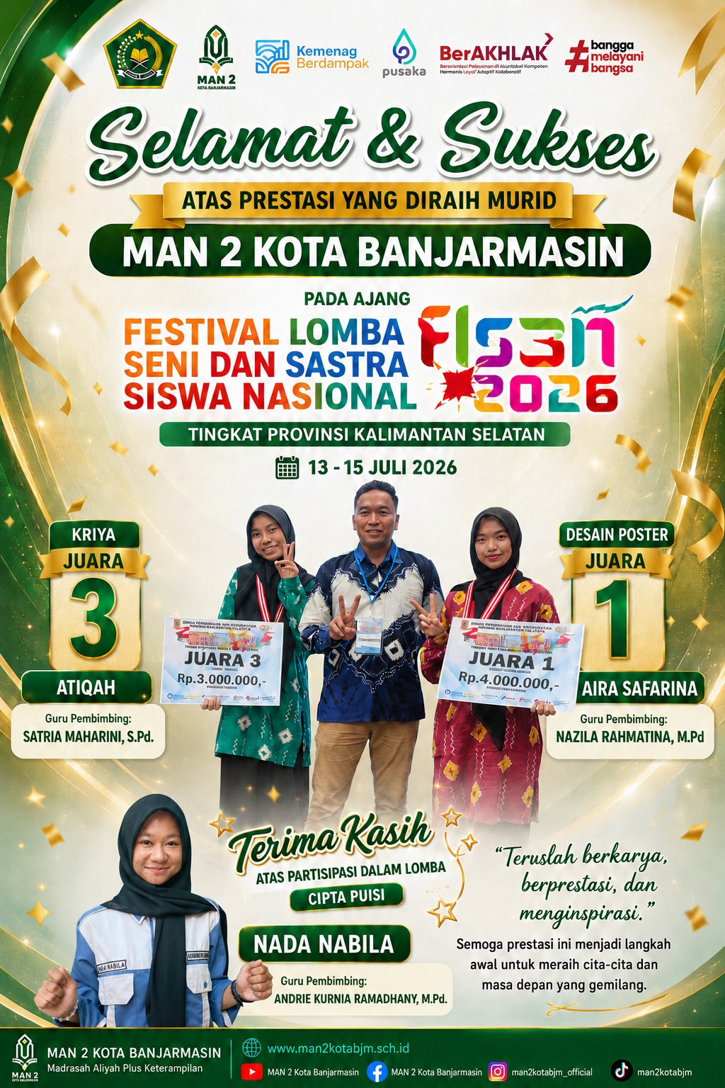 Pamflet Prestasi